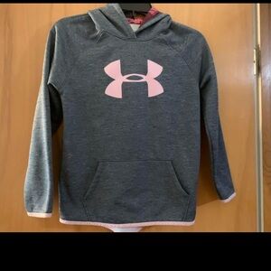 Under Armour Hoodie Girls Size Large Like New